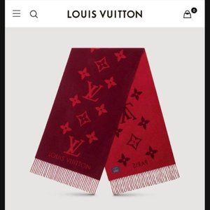 New Louis Vuitton Reykjavik Scarf - M75505. 100% Cashmere. Louis Vuitton Signatu